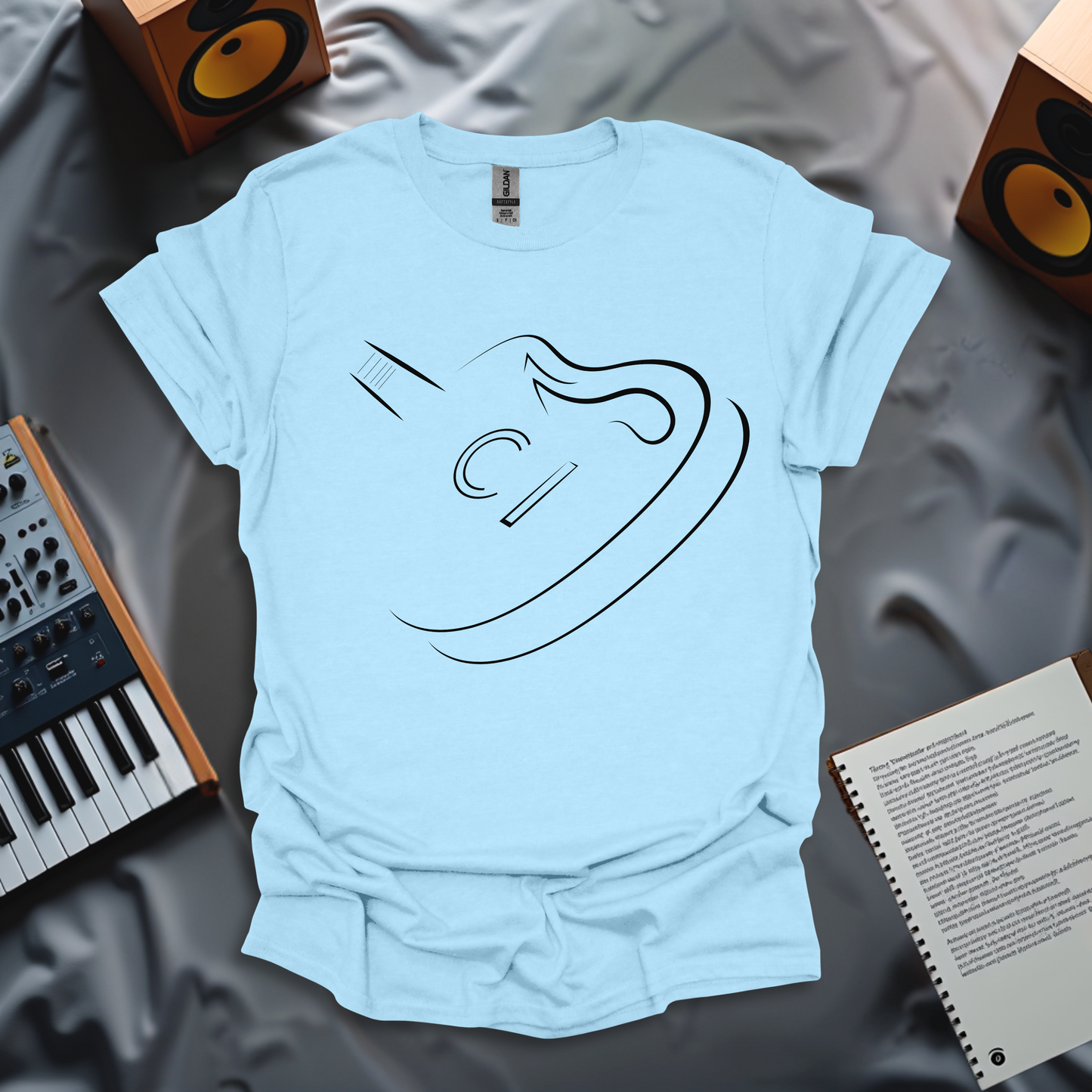 Minimalist Guitar T-Shirt