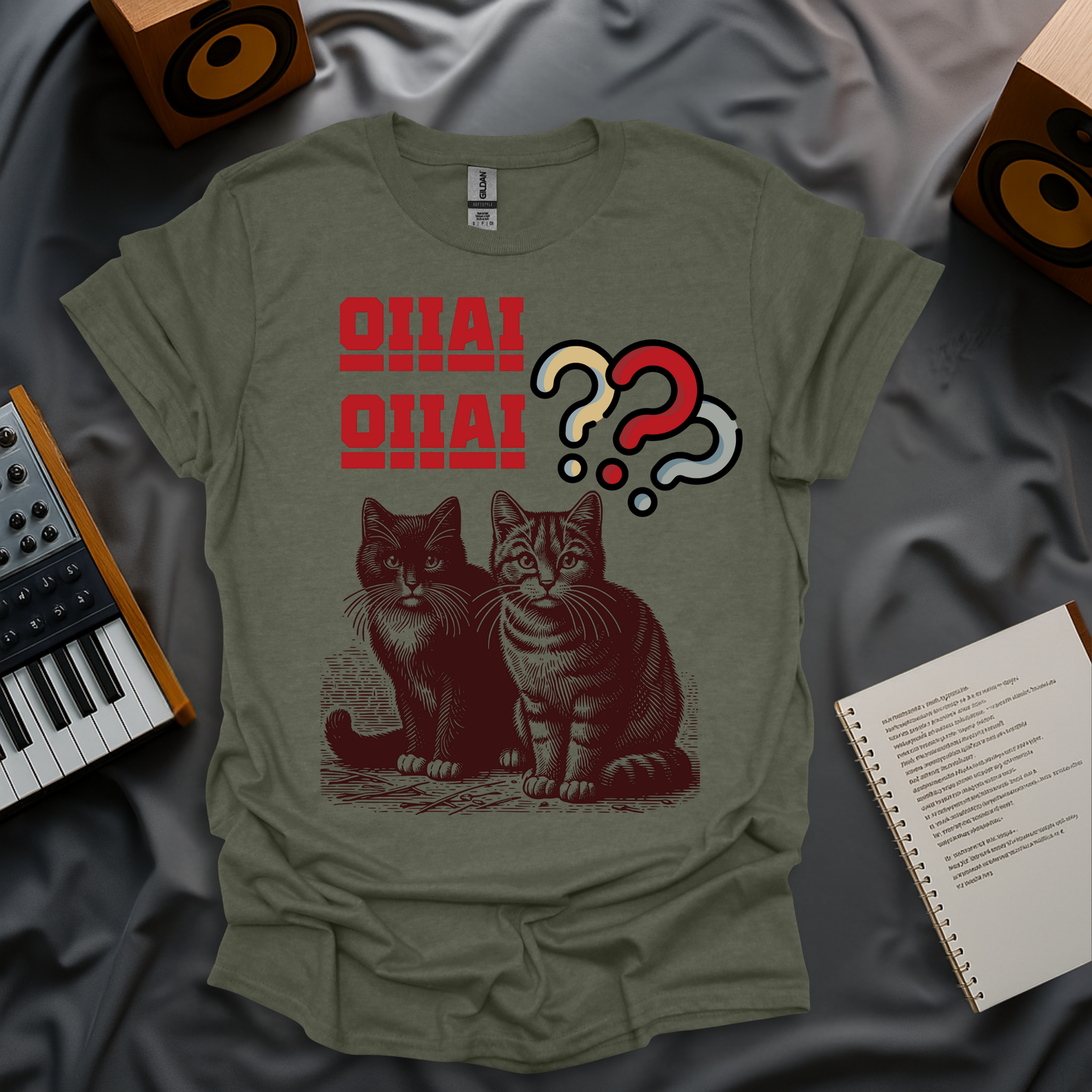 OIIAI Cat T-Shirt
