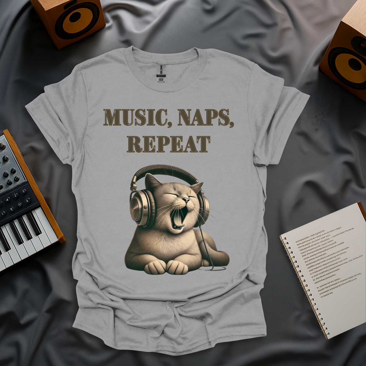 Music, Naps, Repeat T-Shirt