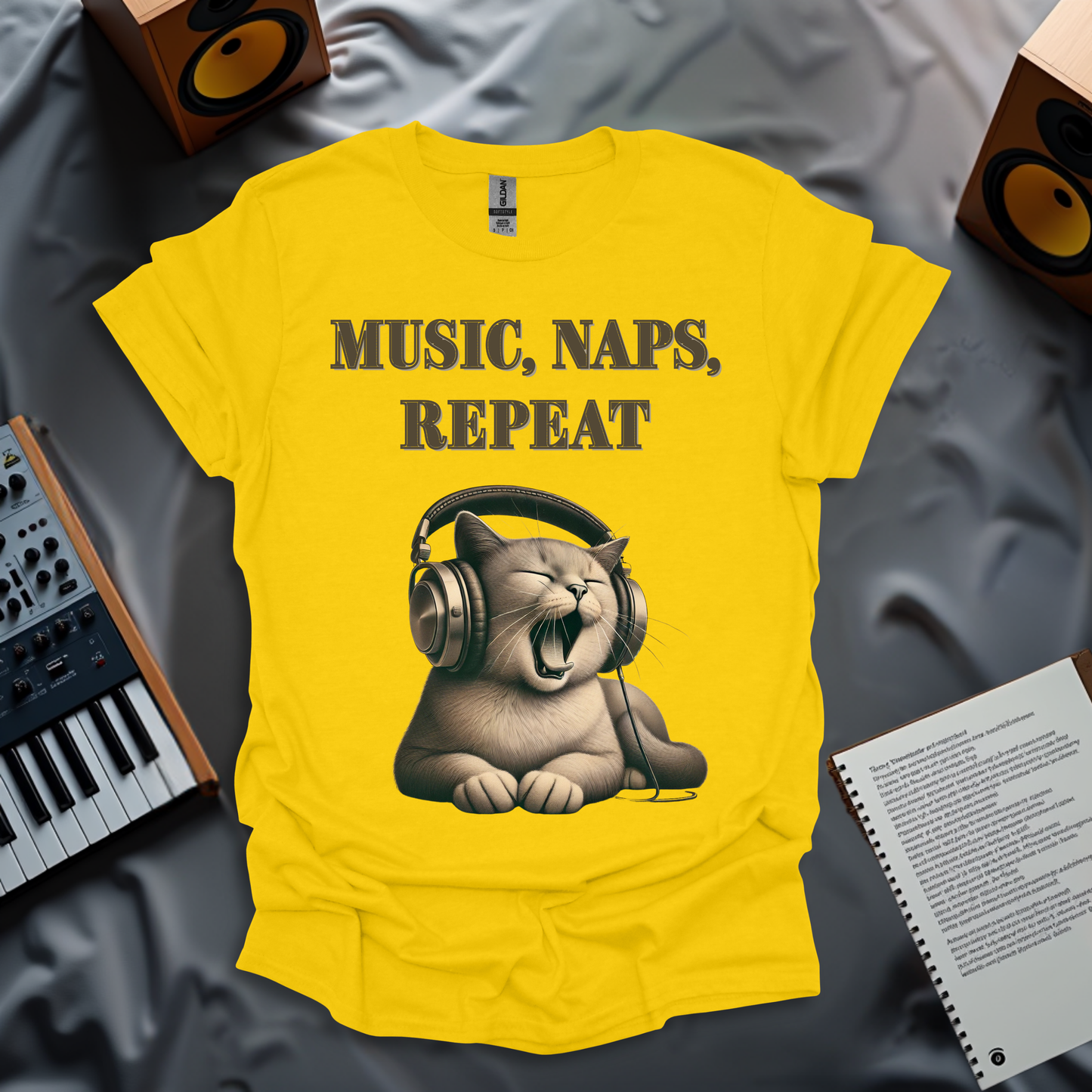 Music, Naps, Repeat T-Shirt
