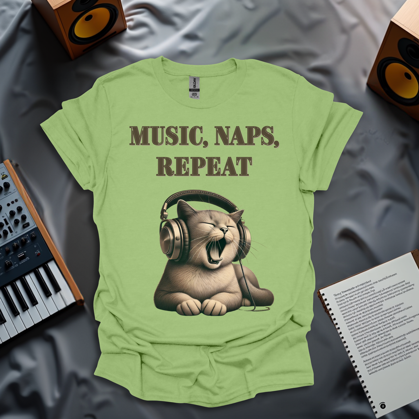 Music, Naps, Repeat T-Shirt