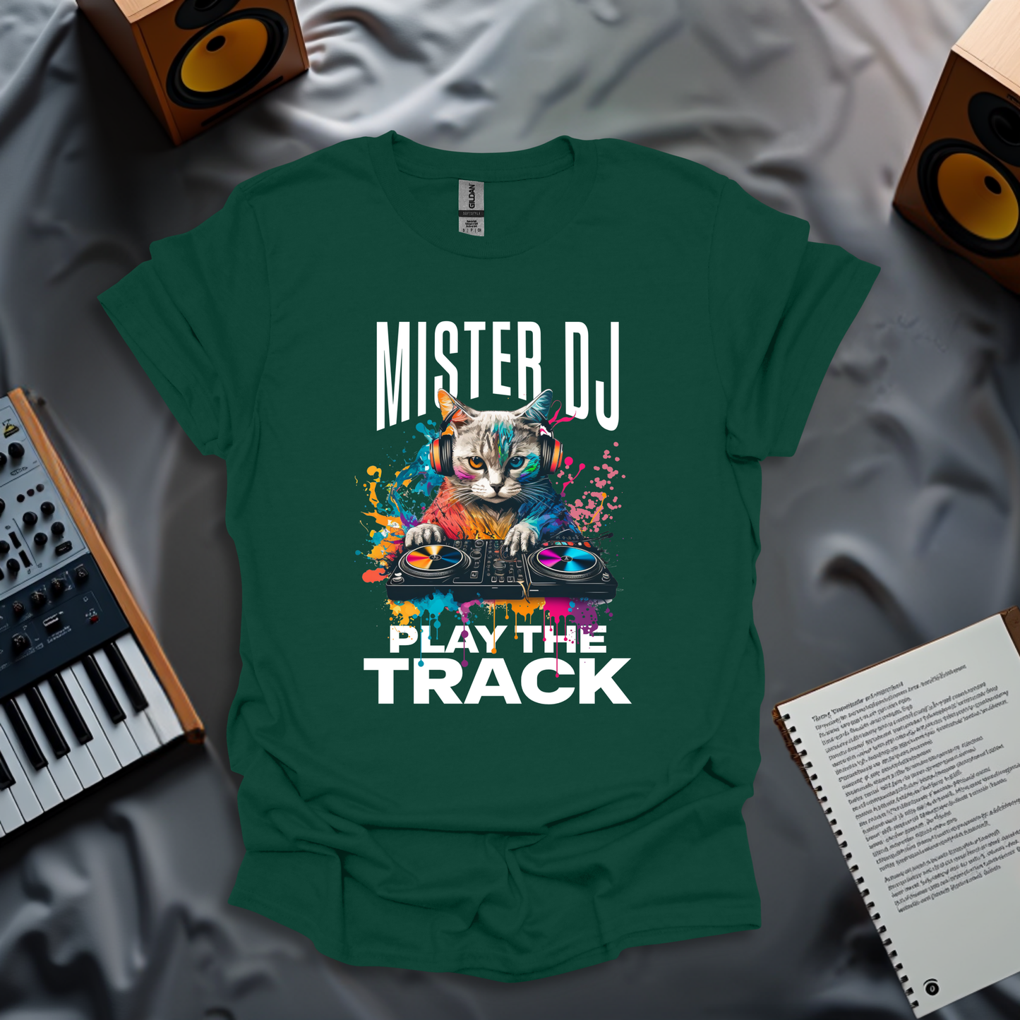 Mister DJ Play The Track T-Shirt