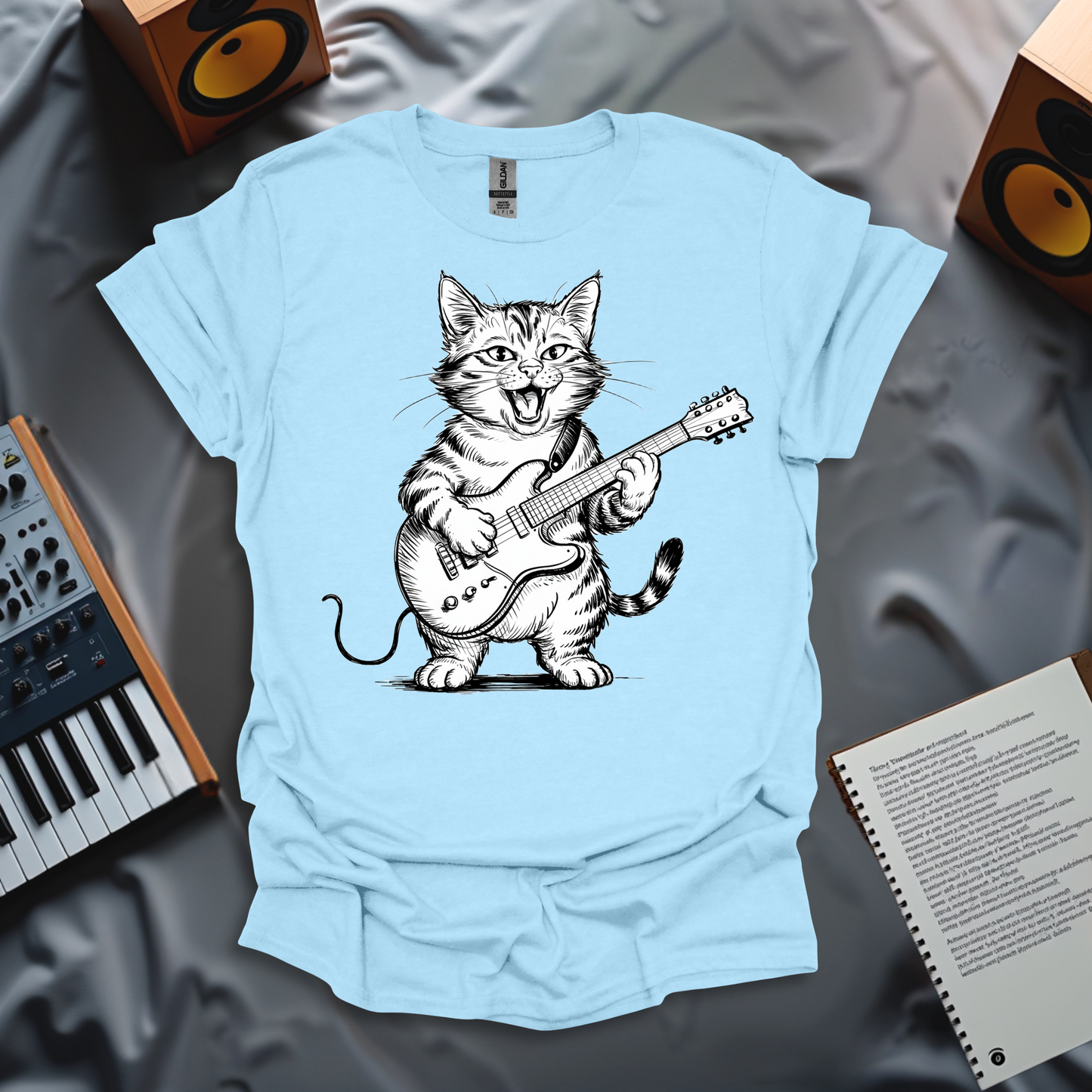 Rockstar Cat T-Shirt