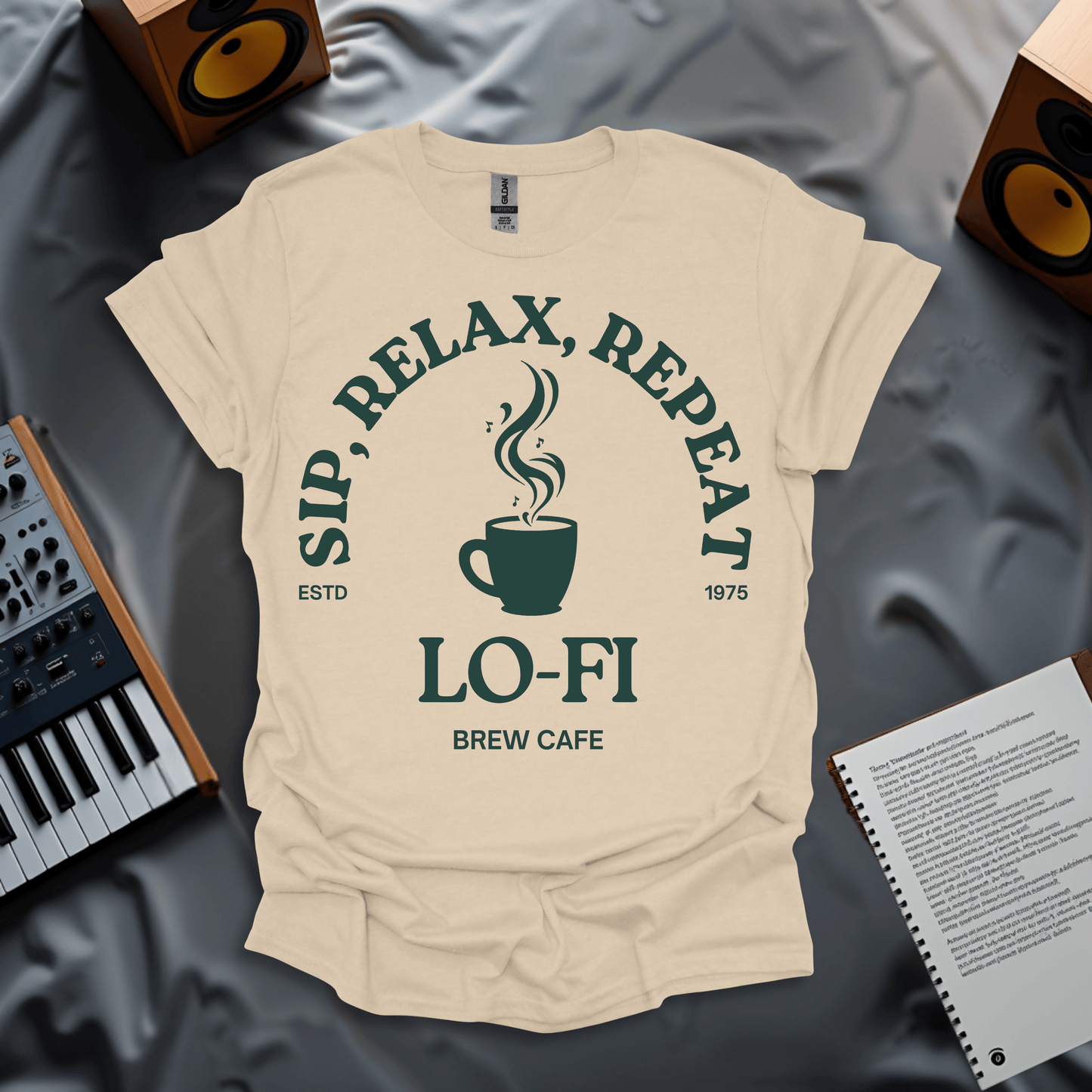 Lo-Fi Brew Cafe T-Shirt