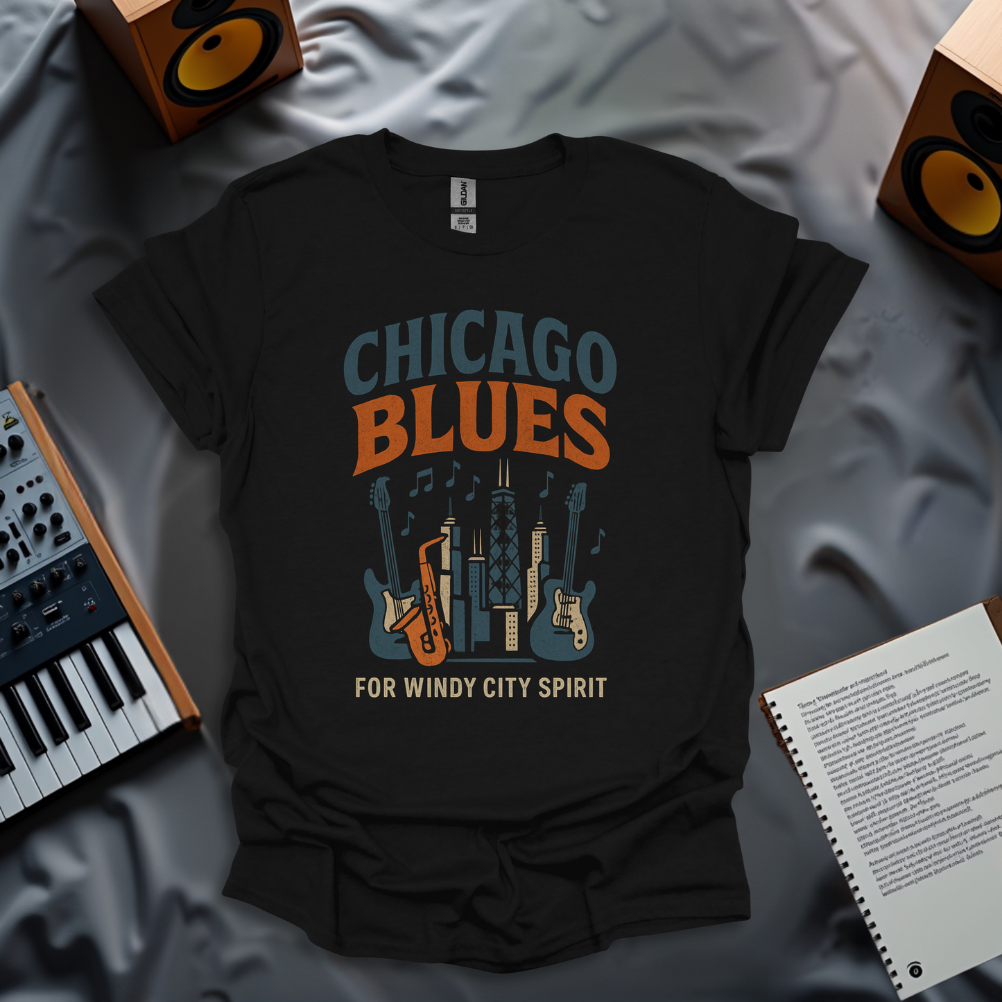 Chicago Blues - Windy City Spirit T-Shirt
