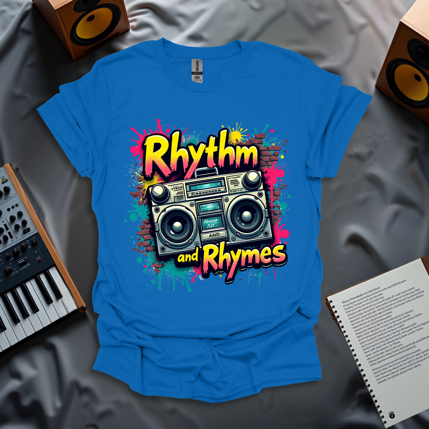 Rhythm & Rhymes Boombox T-Shirt