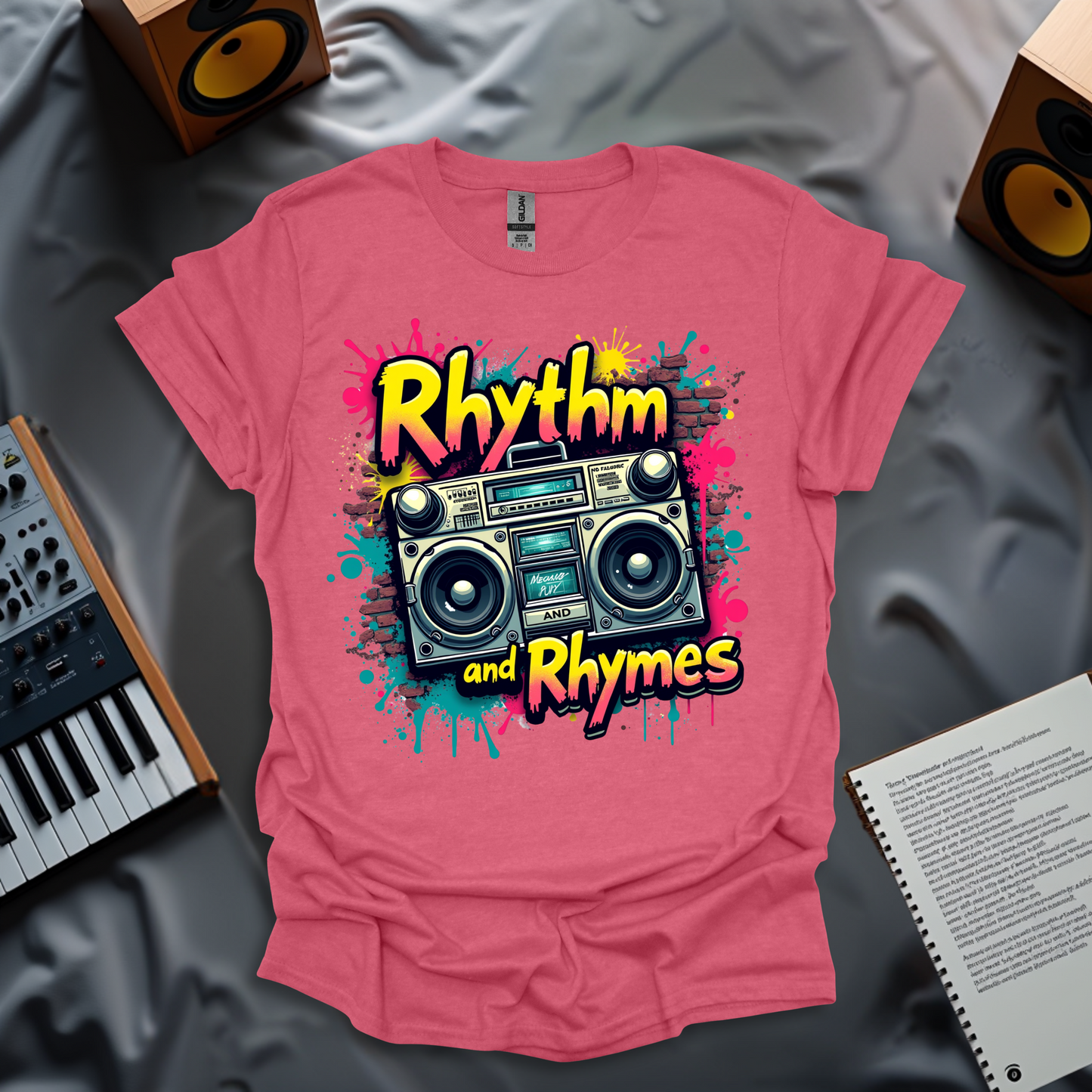 Rhythm & Rhymes Boombox T-Shirt
