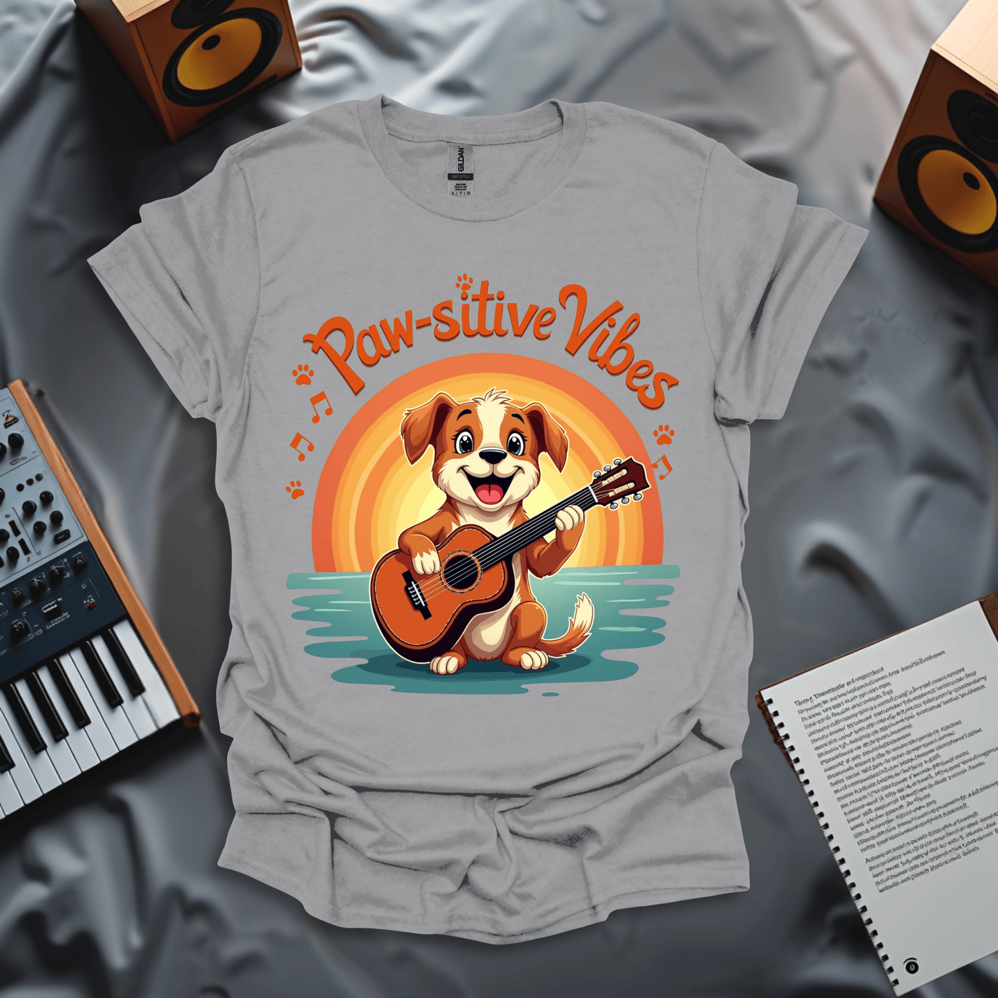 Paw-sitive Vibes T-Shirt