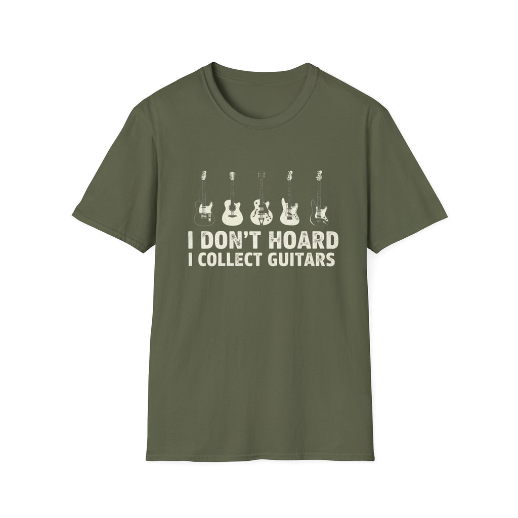 I Don’t Hoard, I Collect Guitars T-Shirt