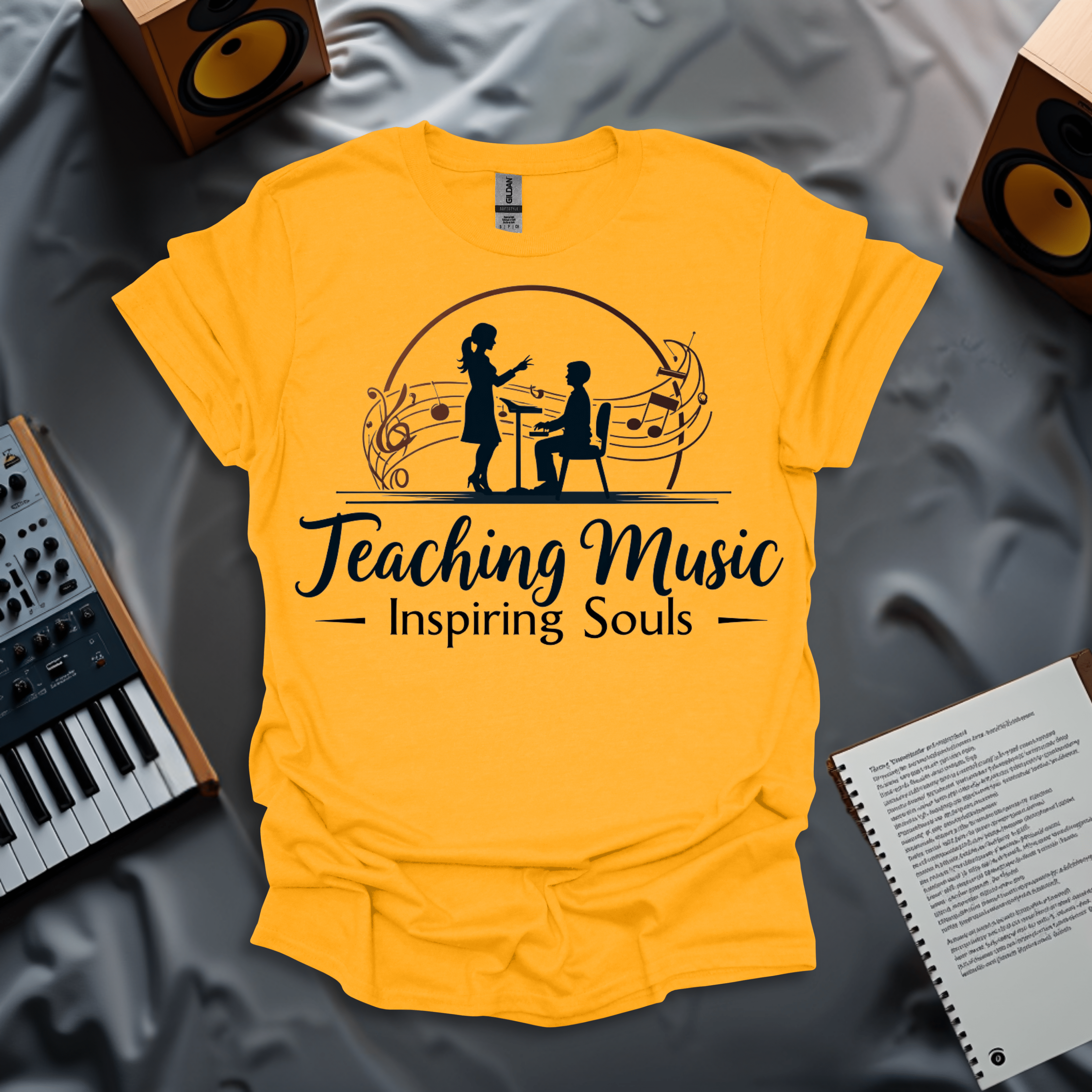 Teaching Music Inspiring Souls T-Shirt