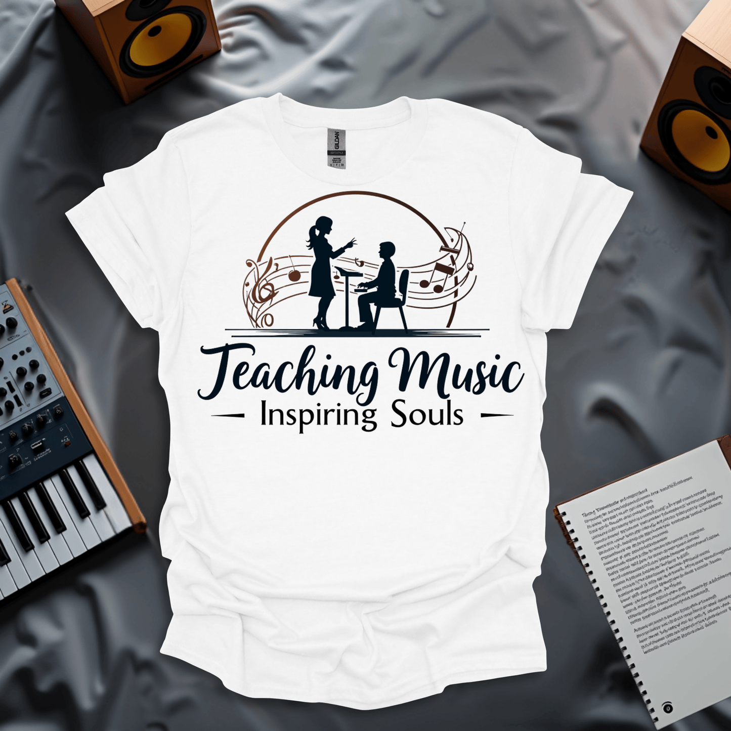 Teaching Music Inspiring Souls T-Shirt
