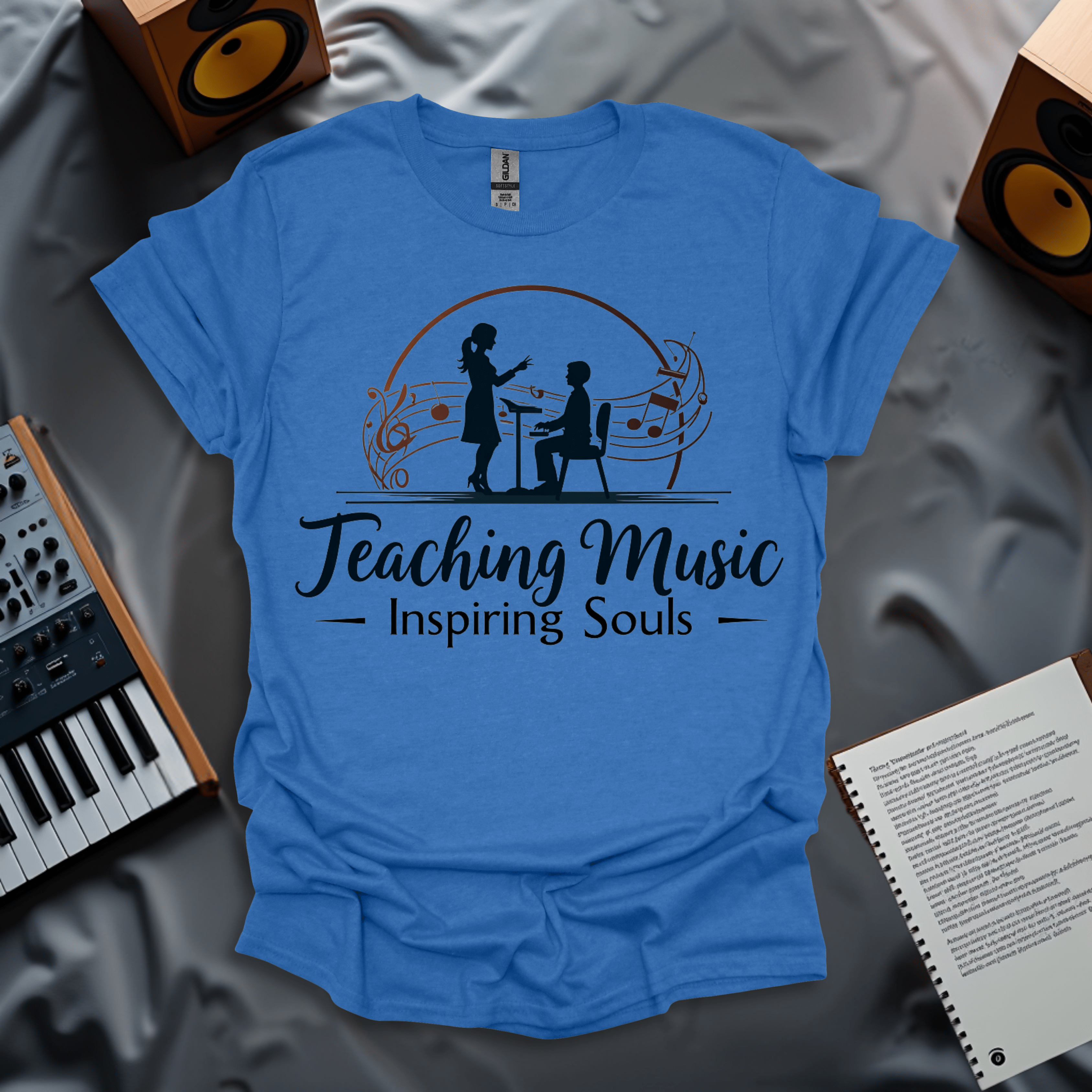 Teaching Music Inspiring Souls T-Shirt