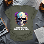 Skull Vibes Headphone T-Shirt