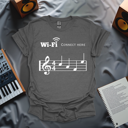 Wifi Connect Here T-Shirt