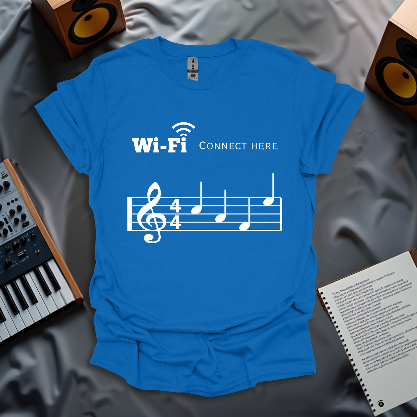 Wifi Connect Here T-Shirt