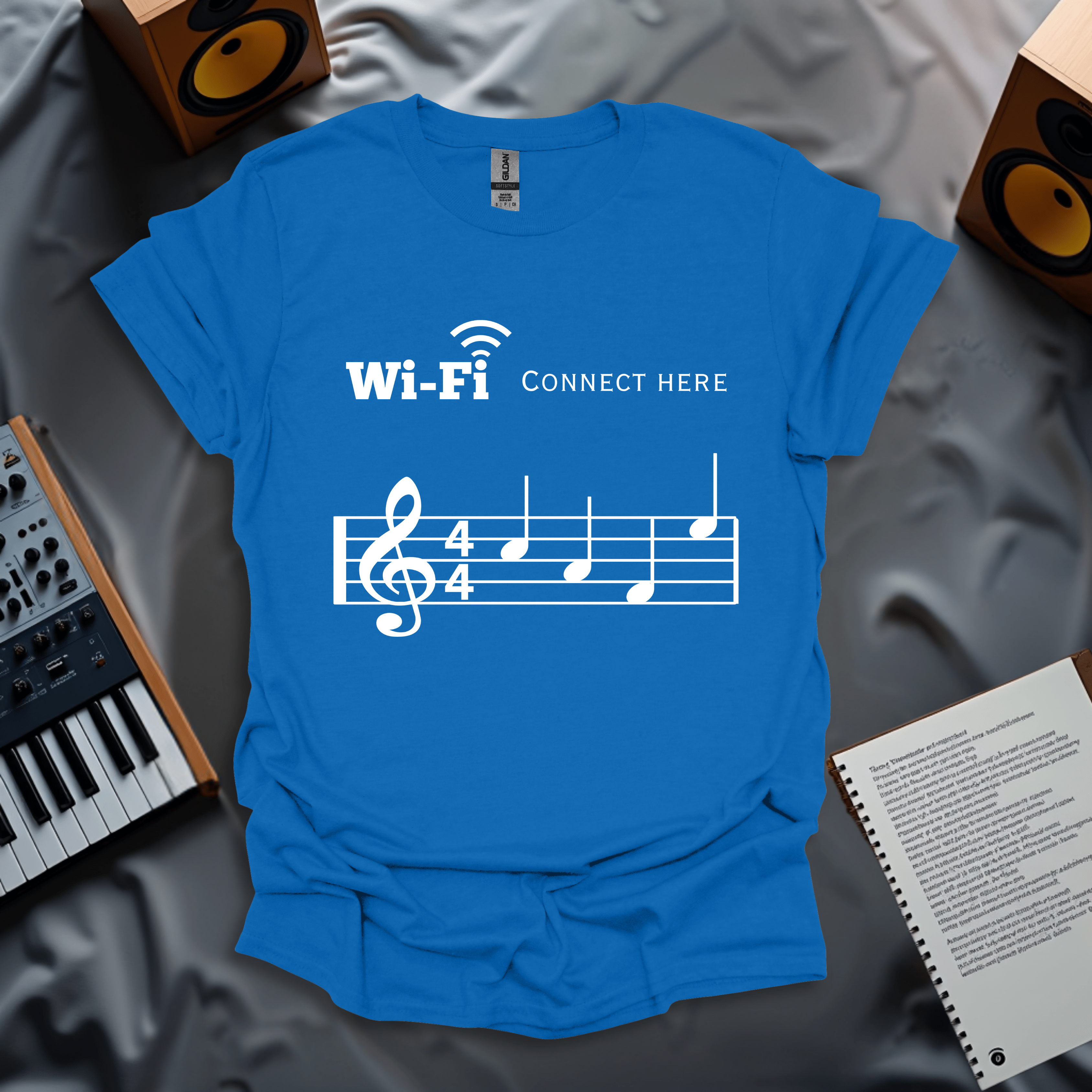 Wifi Connect Here T-Shirt