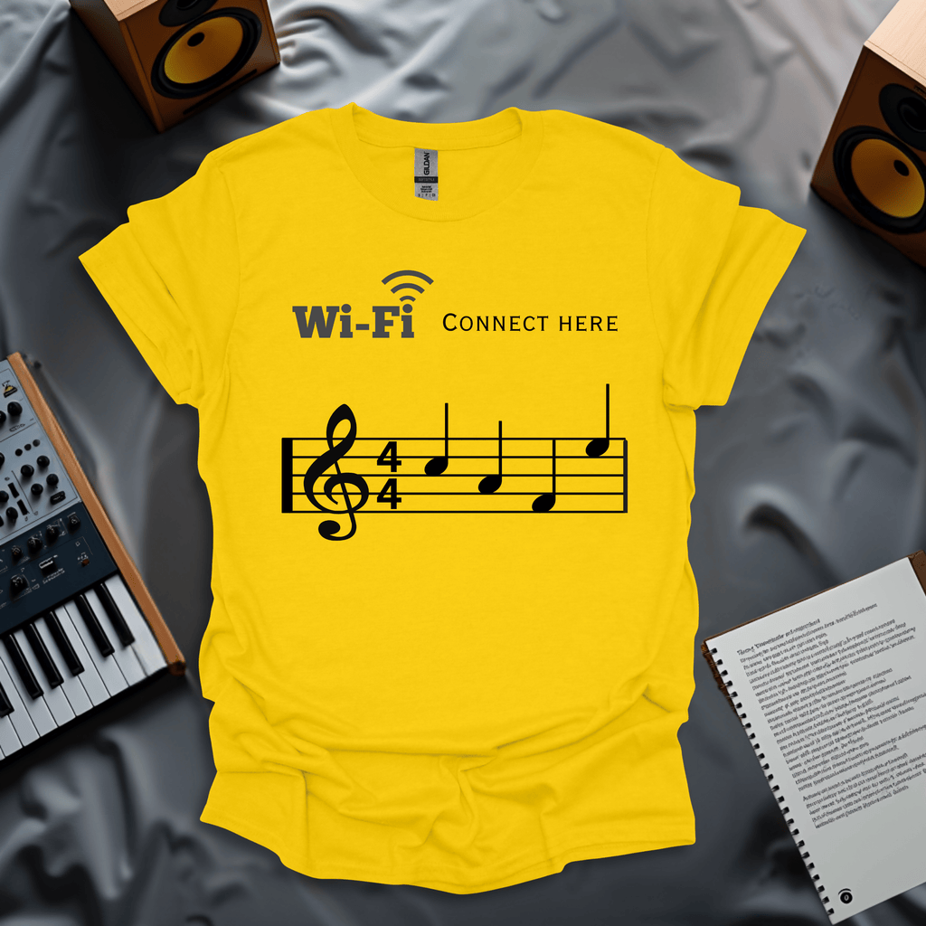 Wifi Connect Here T-Shirt