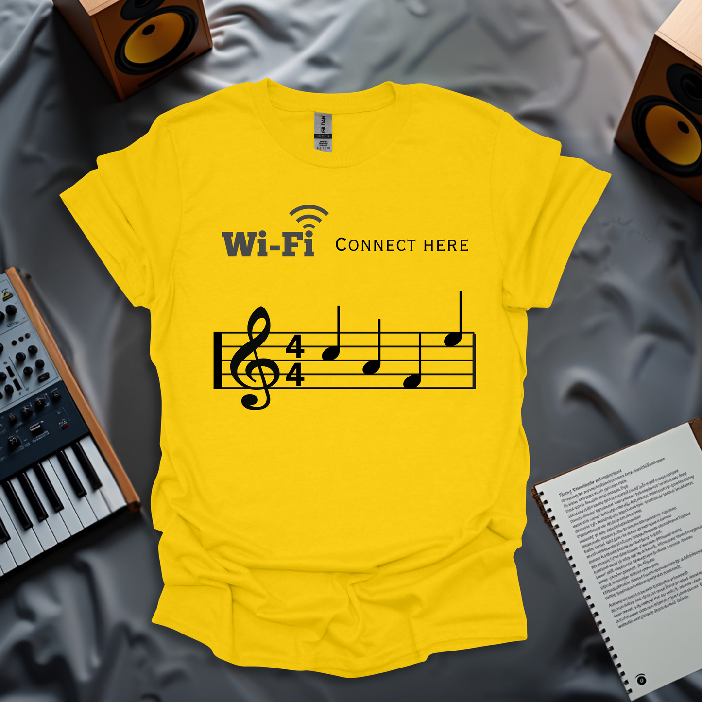 Wifi Connect Here T-Shirt