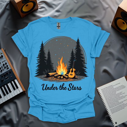 Under the Stars – Campfire Guitar Night T-Shirt