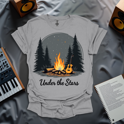 Under the Stars – Campfire Guitar Night T-Shirt