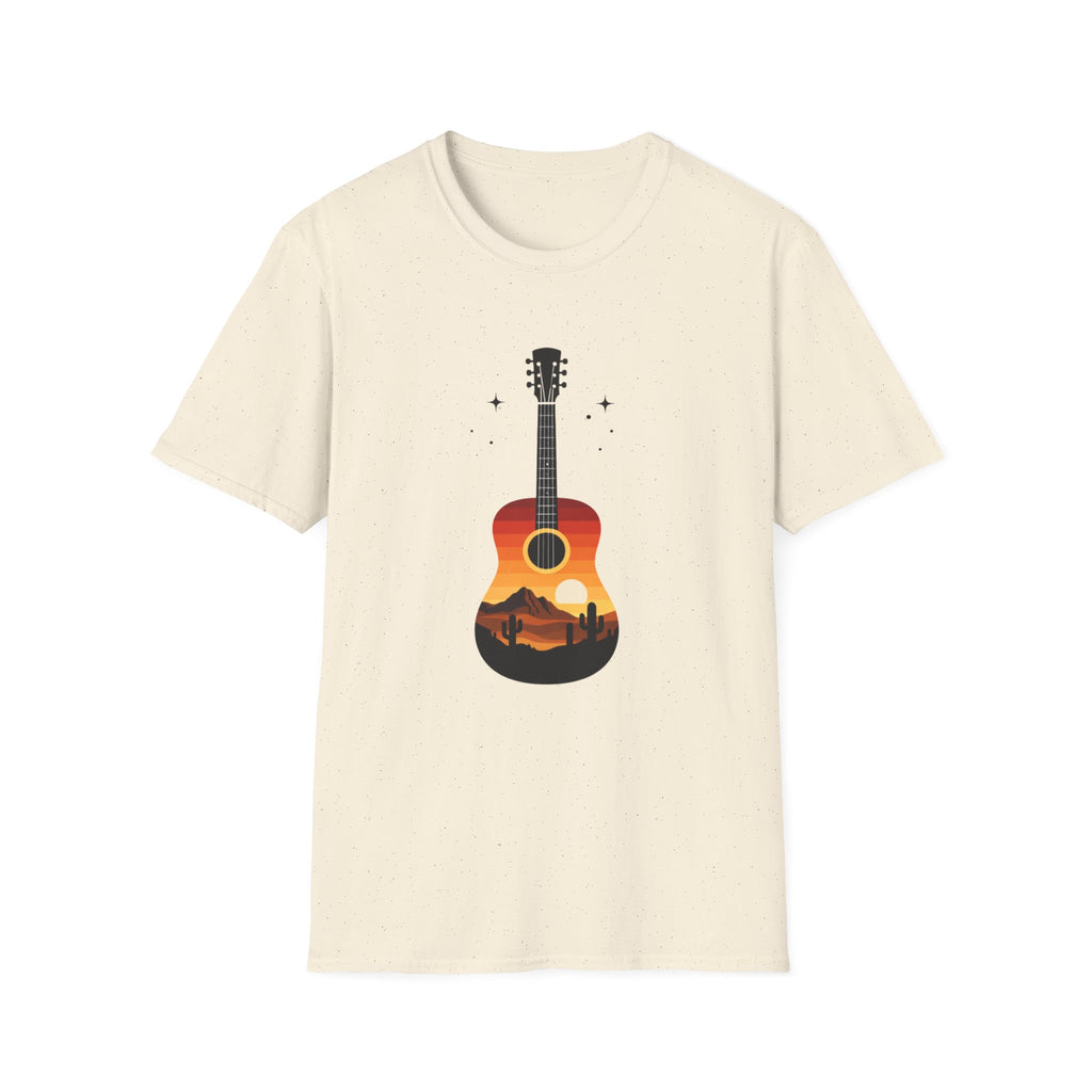 Desert Sunset Guitar T-Shirt