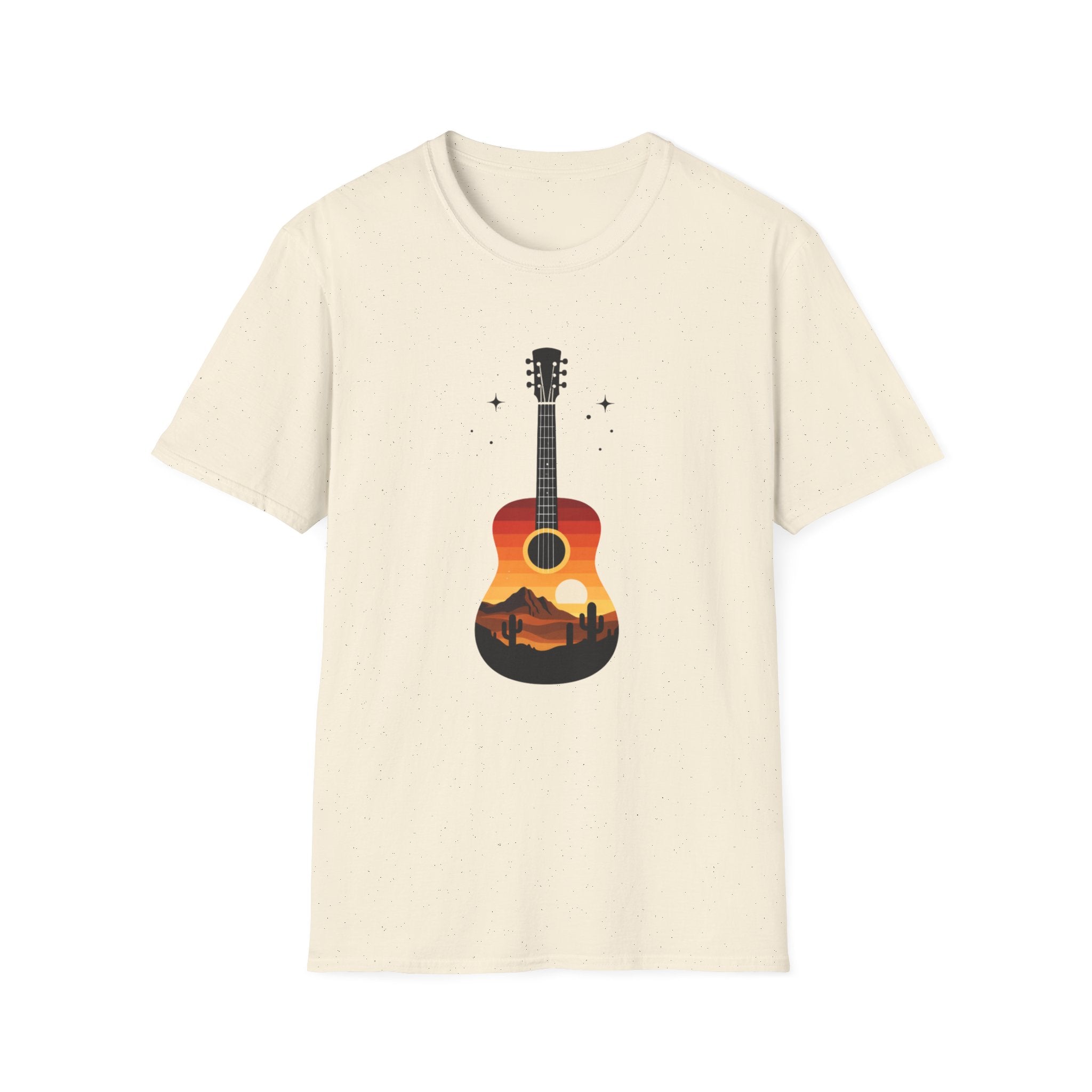 Desert Sunset Guitar T-Shirt