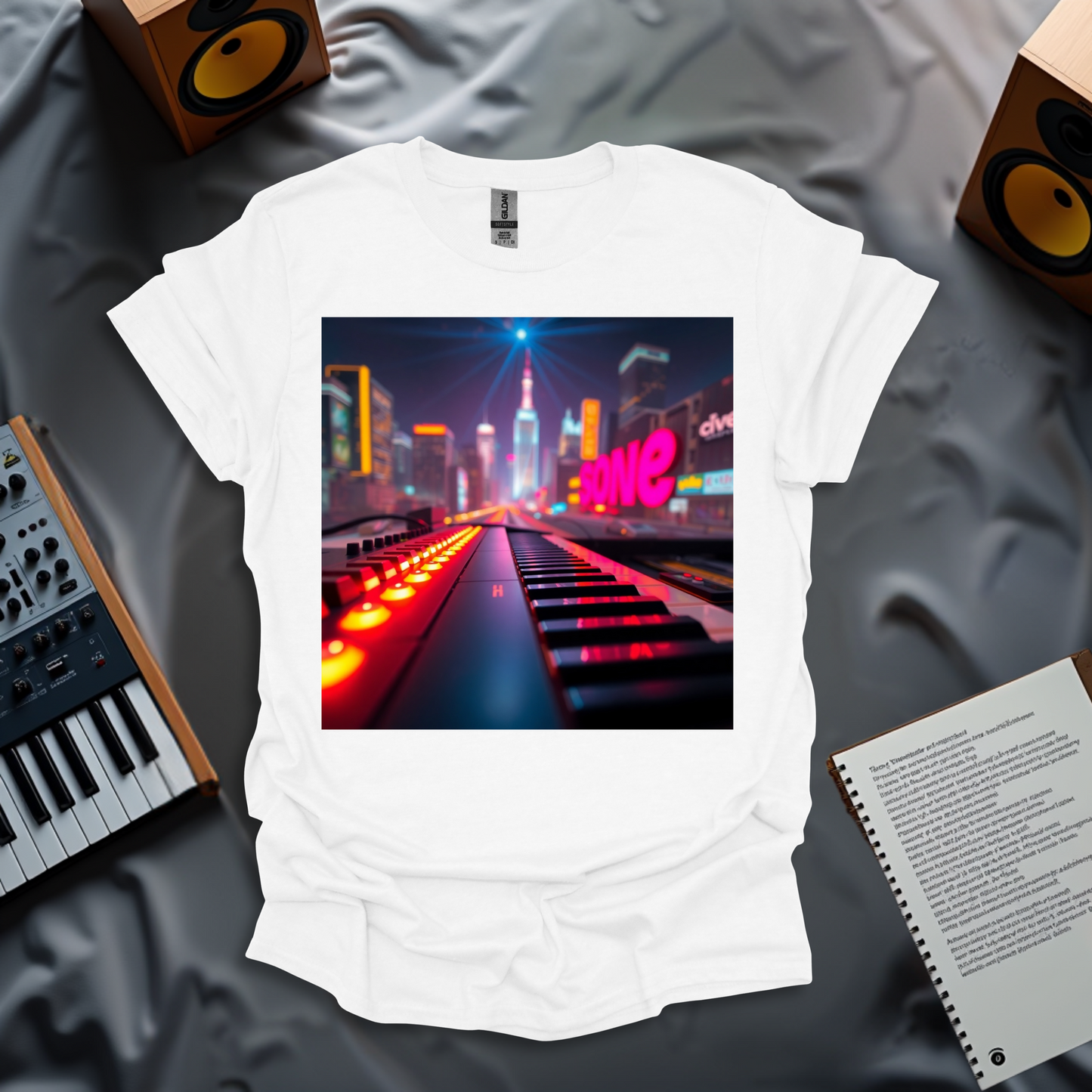 Synthwave City Vibes T-Shirt