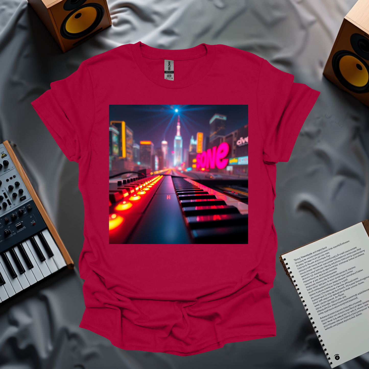 Synthwave City Vibes T-Shirt