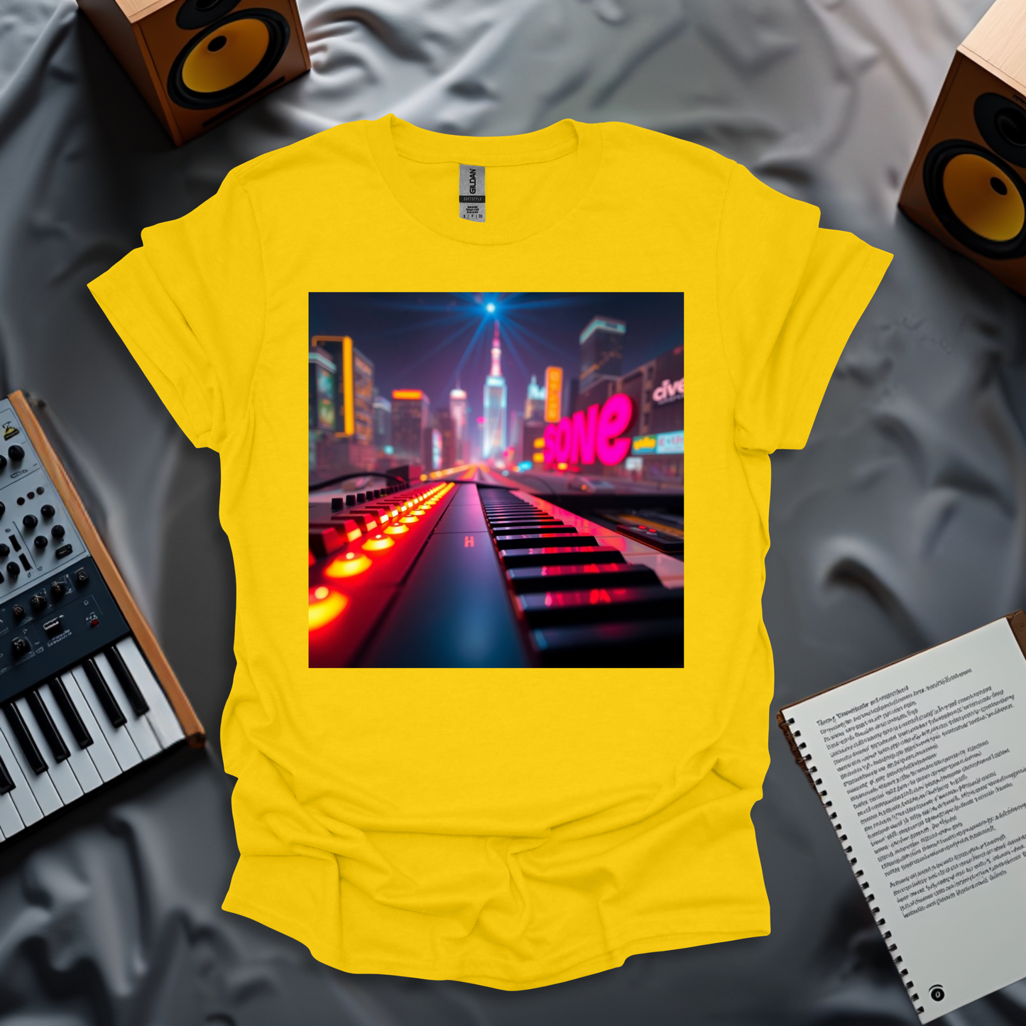 Synthwave City Vibes T-Shirt