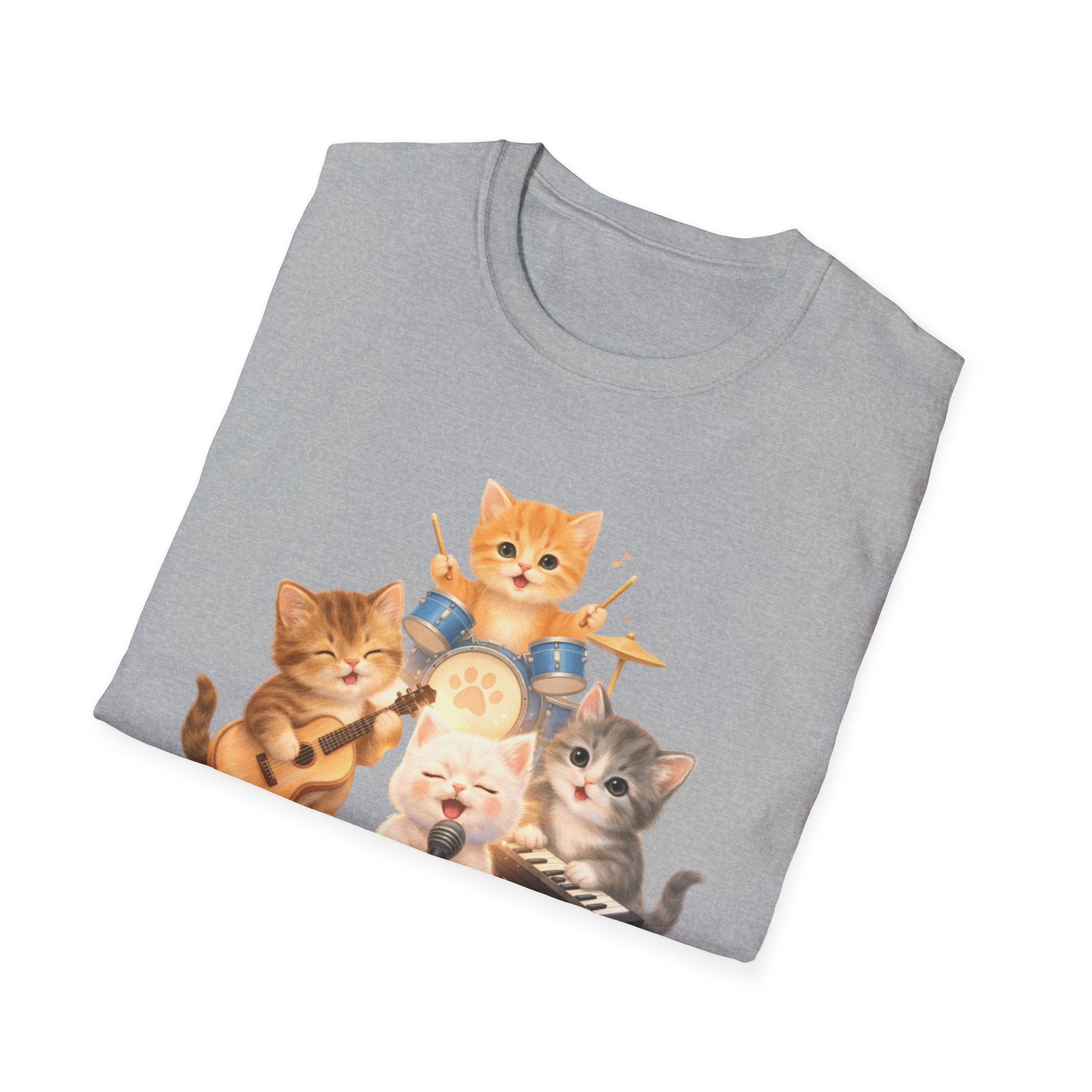 Cute Kittens Band T-Shirt