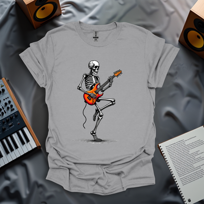 Rockin’ Skeleton Guitarist T-Shirt 🎸