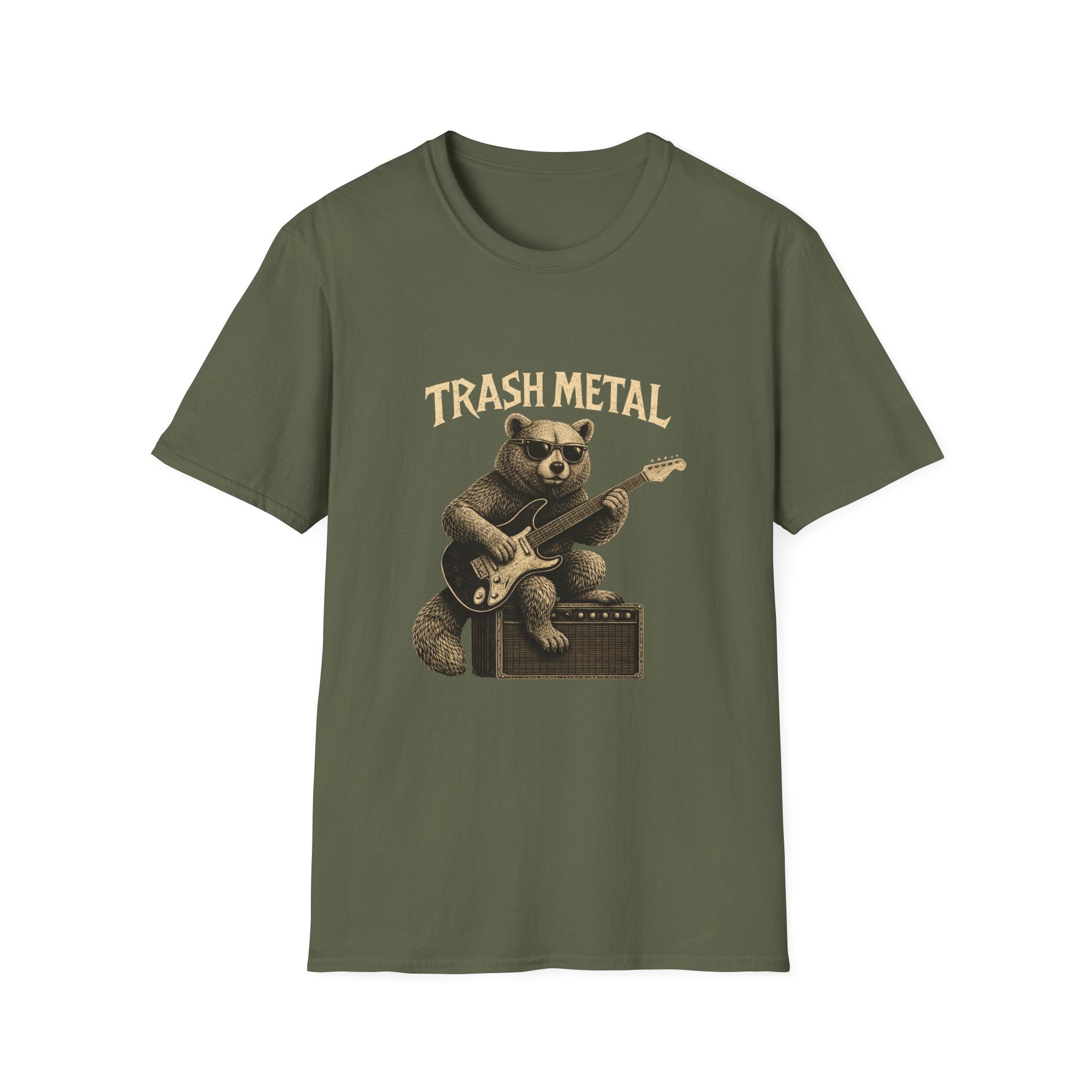 Trash Metal Bear T-Shirt