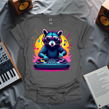 DJ Raccoon: Beats and Vibes T-Shirt