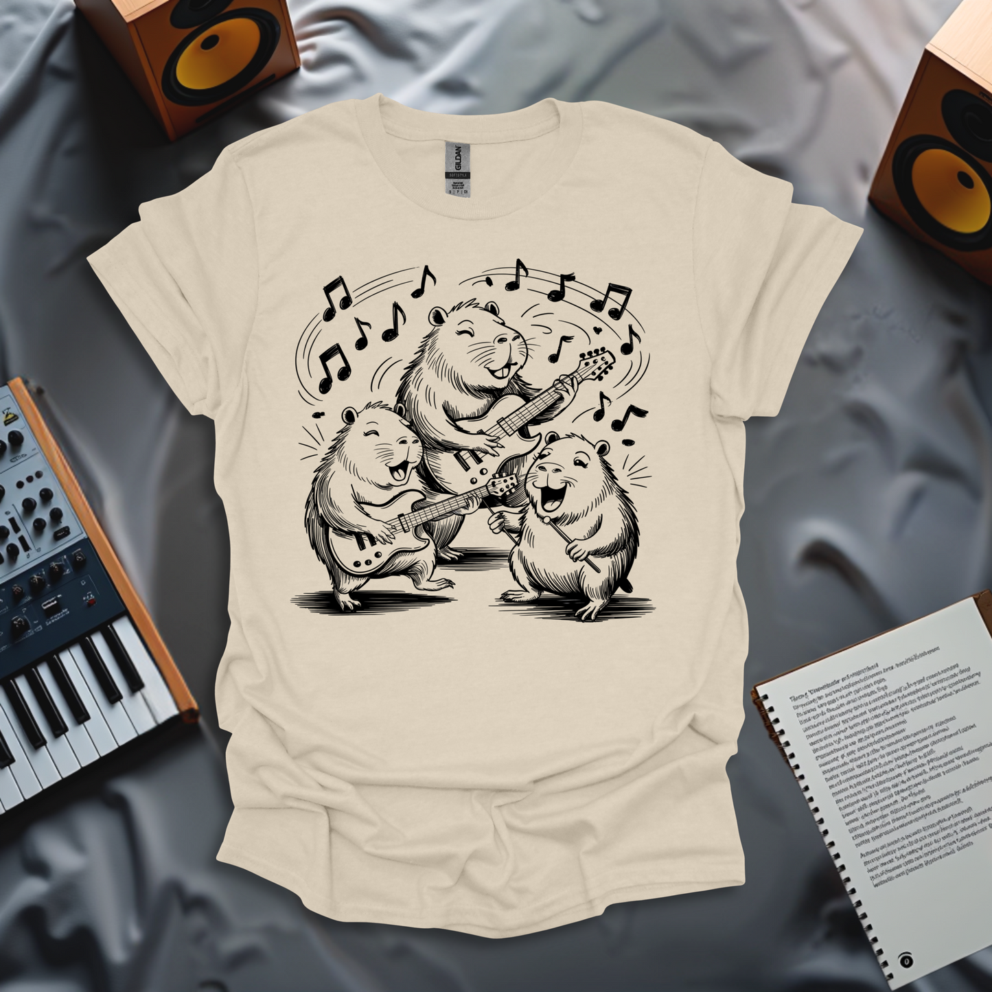 Capybara Rockstars T-Shirt