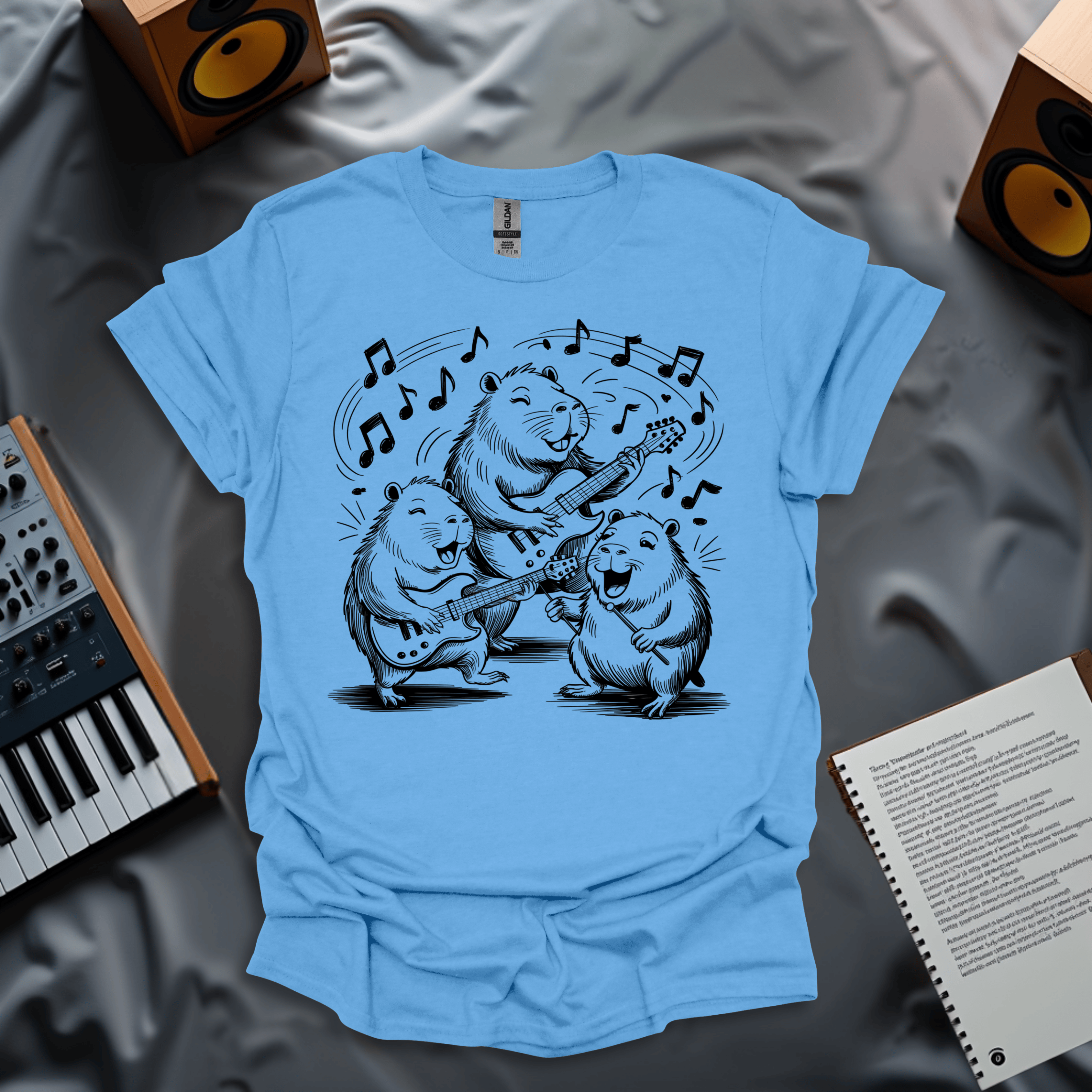 Capybara Rockstars T-Shirt