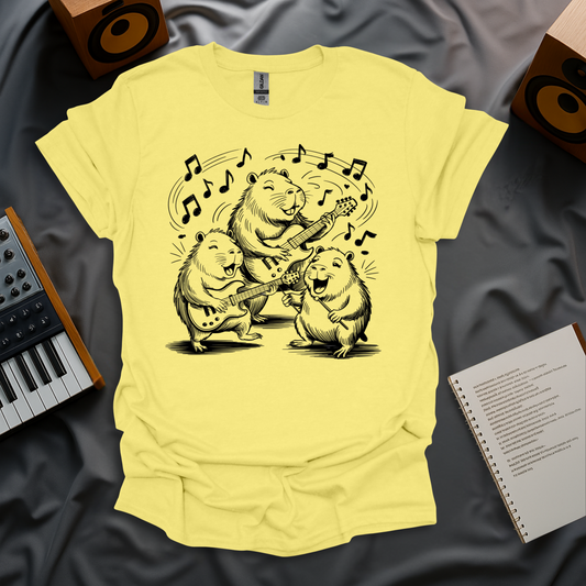Capybara Rockstars T-Shirt