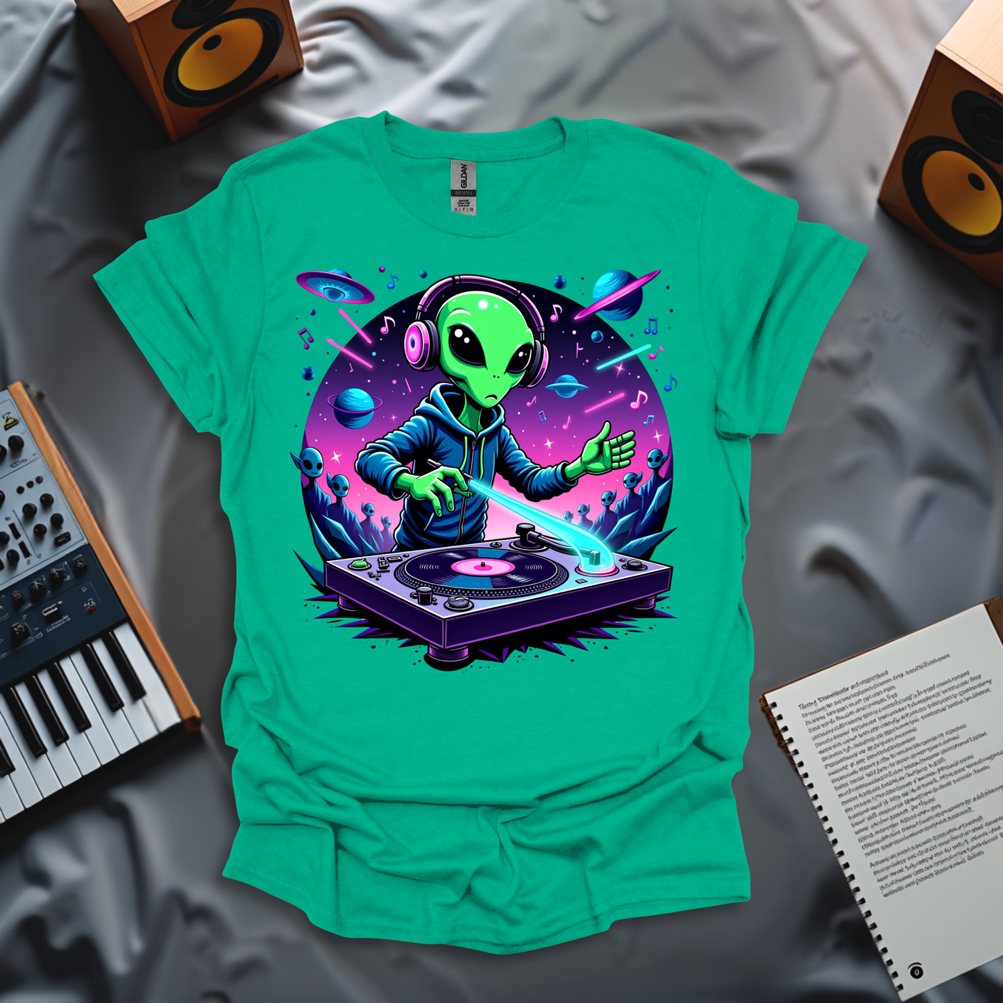 Galactic DJ: Beats from Beyond T-Shirt