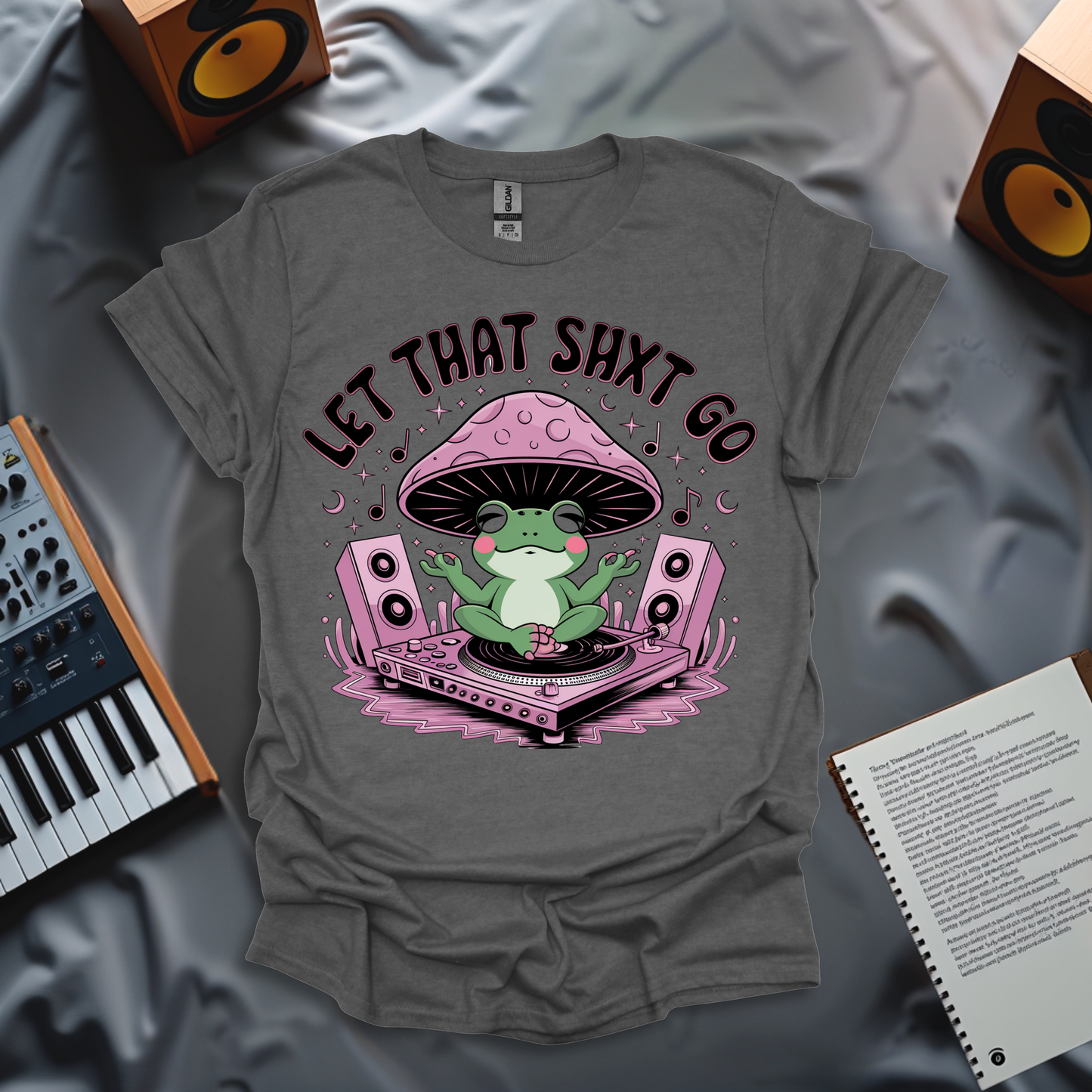 Let That Shxt Go: DJ Frog Vibes T-Shirt