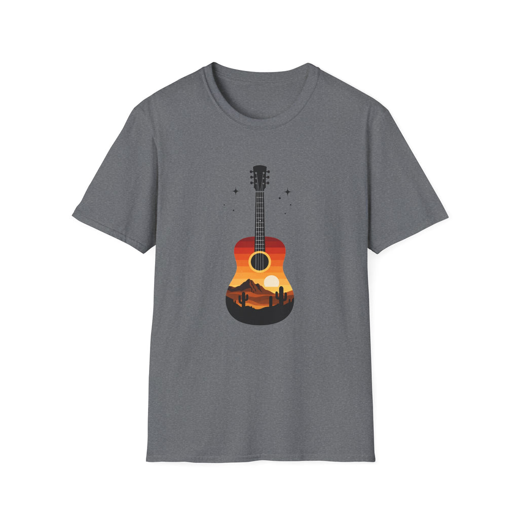 Desert Sunset Guitar T-Shirt