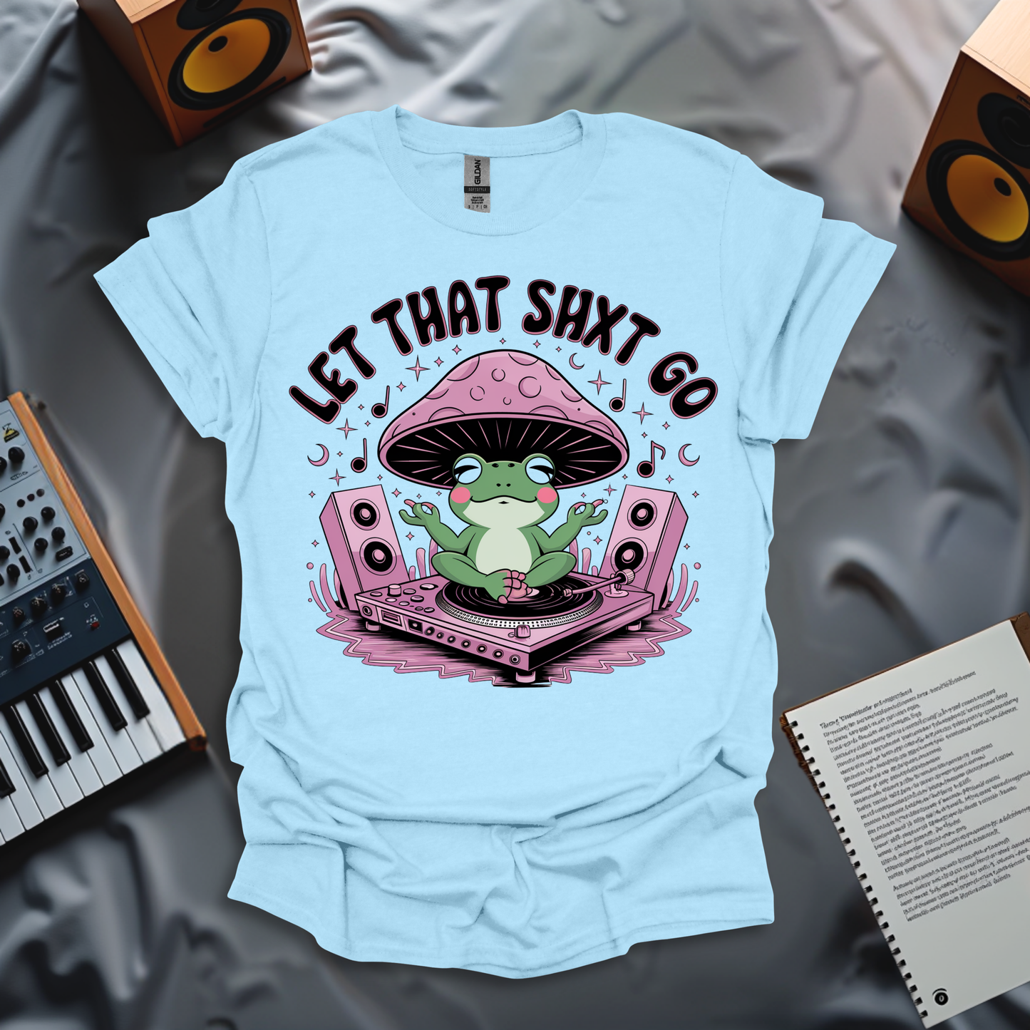 Let That Shxt Go: DJ Frog Vibes T-Shirt