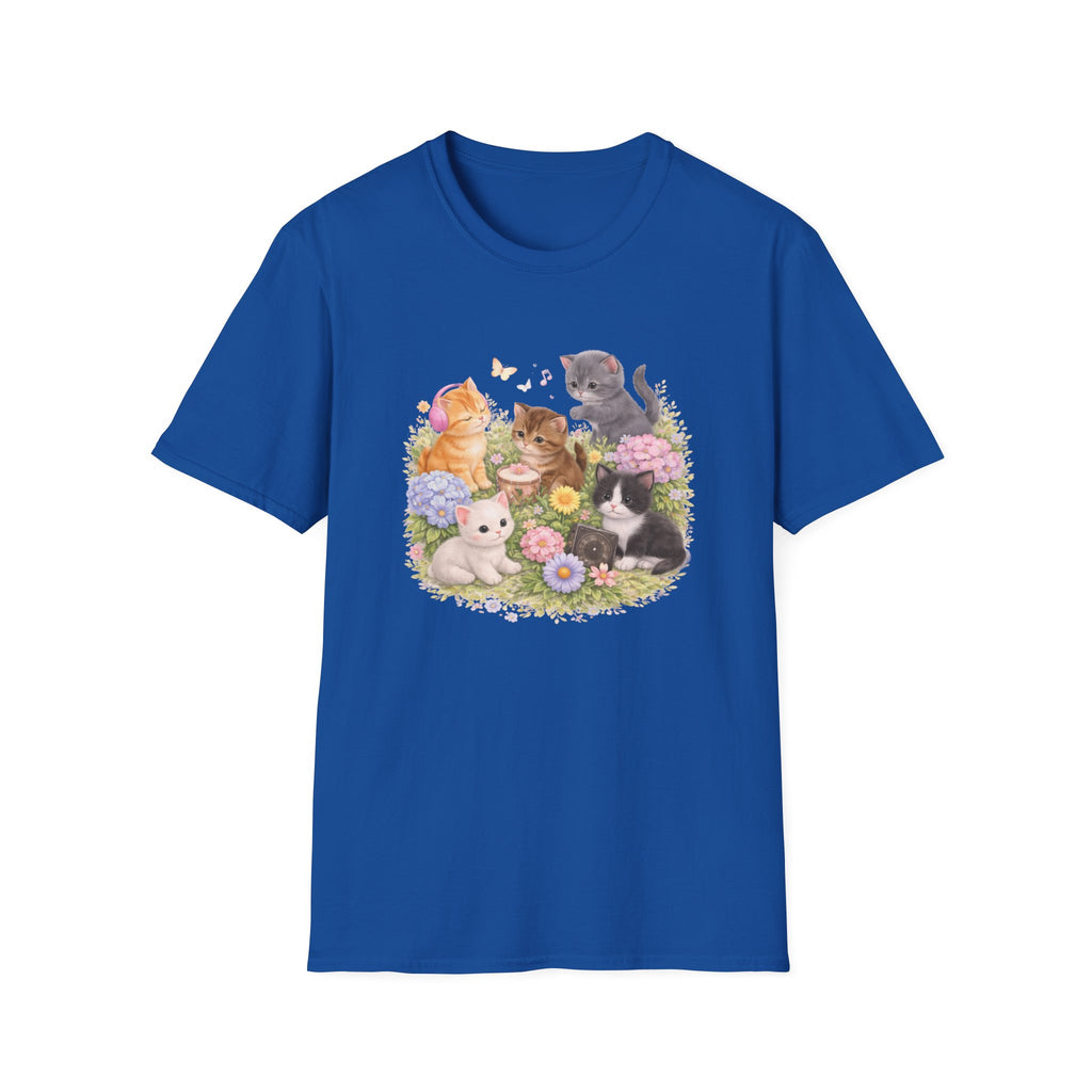 Cute Kittens Garden Party T-Shirt