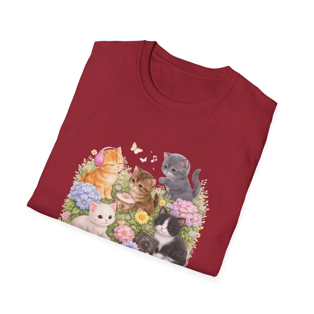 Cute Kittens Garden Party T-Shirt