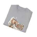 Acoustic Guitar Sketch T-Shirt