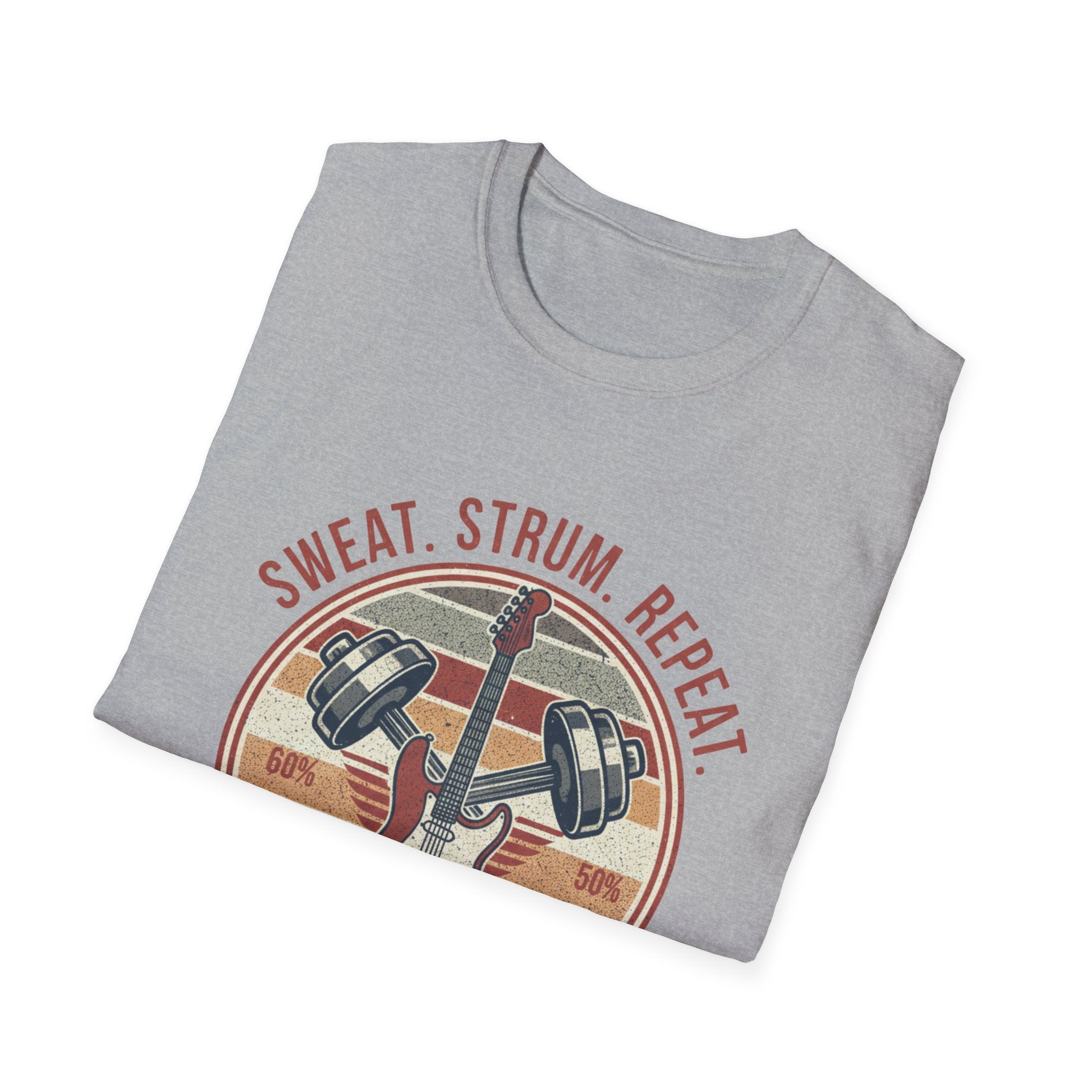 Sweat. Strum. Repeat. T-Shirt