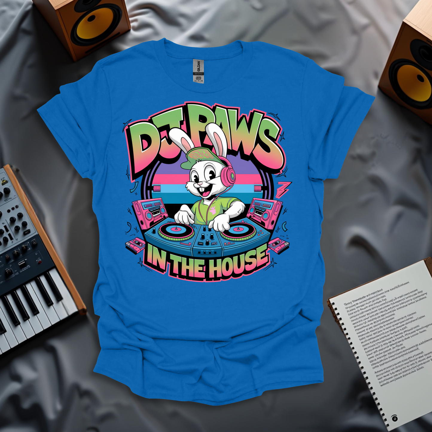 DJ Paws in the House! T-Shirt