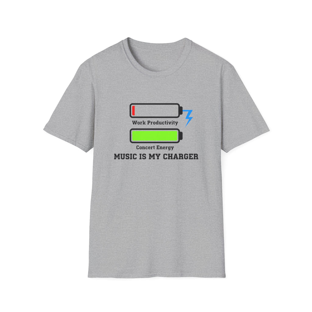 Music Is My Charger T-Shirt
