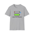 Music Is My Charger T-Shirt