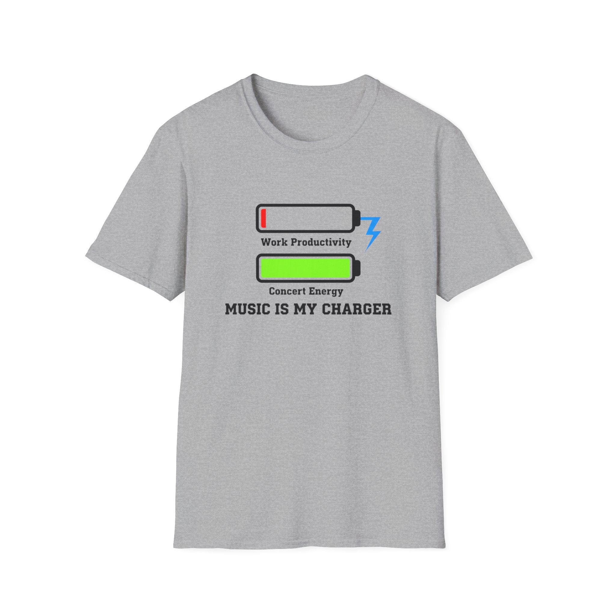 Music Is My Charger T-Shirt
