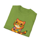 Hawaiian Cat Ukulele T-Shirt
