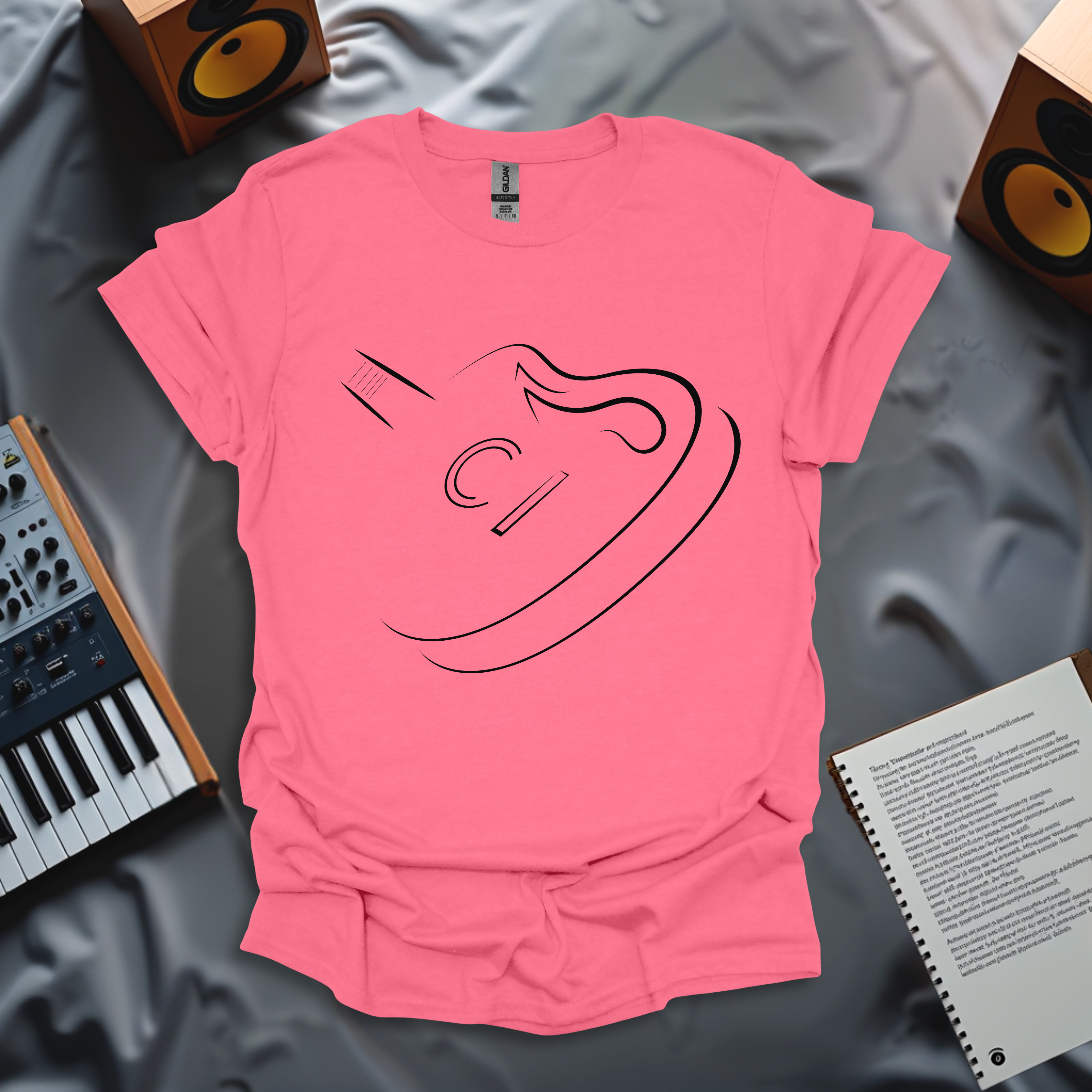 Minimalist Guitar T-Shirt